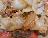 しょうゆ糀で豚ばら肉の生姜焼き作り方14写真