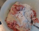 大和いもいり、クリスマスハンバーグ風作り方2写真