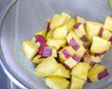 おかずにもなるよ♪薩摩芋の胡桃味噌和え作り方1写真