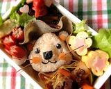 ライオンくんお弁当(キャラ弁)作り方9写真