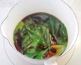 簡単　青ねぎたっぷりかき玉きつねそば♪作り方1写真