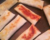 お手軽★　揚げない！焼き春巻き作り方5写真