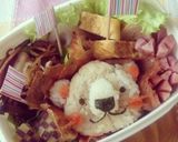 ライオンくんお弁当(キャラ弁)作り方10写真