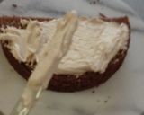 クリスマスチョコレートケーキ(ハーフ)作り方6写真