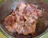 【新作】ぷるんぷるん豚肉カレーライス作り方1写真