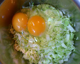 ふっくらもちもち！京風お好み焼き作り方1写真