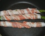 グリーンアスパラの豚バラ肉巻き巻き作り方2写真