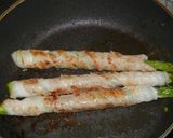 グリーンアスパラの豚バラ肉巻き巻き作り方3写真