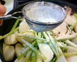 葉つきかぶのまるごとホットミルク煮作り方4写真