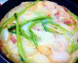 葉つきかぶのまるごとホットミルク煮作り方5写真