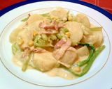 葉つきかぶのまるごとホットミルク煮作り方6写真