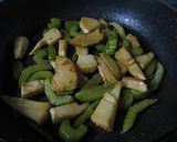 簡単✿たけのこ＆セロリのバター醤油炒め✿作り方6写真