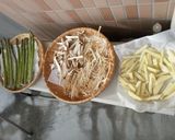 ★干し野菜と干しキノコの肉巻き★作り方2写真