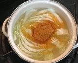 キムチ鍋風のお一人様ラーメン鍋♬♫作り方1写真