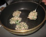 ふわふわ　いわしのたたき身の落とし揚げ作り方4写真
