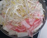 白菜×豚肉の黄金コンビ！中華風鍋作り方2写真