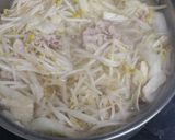 白菜×豚肉の黄金コンビ！中華風鍋作り方5写真