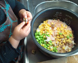 ♥子供が大好き♥エビと枝豆ピラフ♥作り方4写真