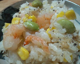 ♥子供が大好き♥エビと枝豆ピラフ♥作り方6写真