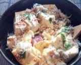 ズボラ飯 明太子豆腐丼作り方2写真