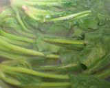 びん長まぐろの照り焼き・ほうれん草添え作り方4写真