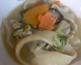 大分の郷土料理＊だんご汁作り方5写真