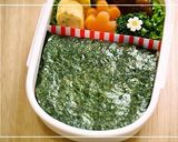 お正月キャラ弁＊鏡もちミカン君♪作り方1写真