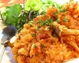 ●炊飯器で簡単・極旨トマトチキンライス●作り方6写真