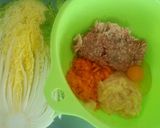 白菜のトマトミルフィーユ煮作り方1写真