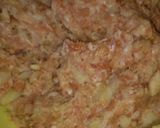 しいたけの肉詰め*バター醤油作り方3写真