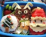クリスマスのお弁当（キャラ弁）作り方4写真