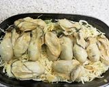 牡蠣とキャベツの味噌マヨ焼き作り方3写真
