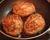 余ったカレーdeカレーハンバーグ♬作り方3写真