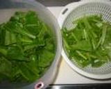 ☆豚と小松菜の炒め物☆作り方1写真