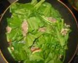 ☆豚と小松菜の炒め物☆作り方4写真