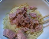 お助けメニュー！ツナと大根おろしのパスタ作り方3写真
