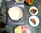 一人豆乳鍋作り方4写真