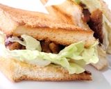 超絶☆簡単♪残ったチキンでアボカドサンド作り方3写真