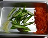 鶏ささみとアスパラガスの中華炒め作り方3写真