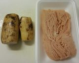 シャキシャキれんこんの鶏だんごスープ作り方1写真