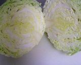 時短！千切りキャベツのコツ作り方1写真