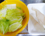 簡単ヘルシー料理✿タラと白菜の蒸し煮作り方1写真