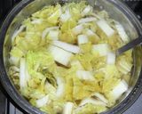 シャキシャキれんこんの鶏だんごスープ作り方5写真