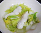 簡単ヘルシー料理✿タラと白菜の蒸し煮作り方5写真