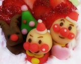 サンタアンパンマン♥X'masケーキに♬作り方7写真