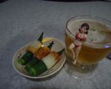 オクラの腹巻き作り方1写真