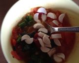 離乳食後期〜☆レンジで簡単☆トマトスープ作り方2写真