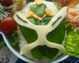 キャラ弁*仮面ライダーウィザードのお弁当作り方6写真
