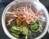 簡単☆胡瓜とカニカマのゴマ酢みそ和え作り方3写真
