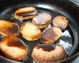 恥めし　魚肉ハンバーグのソース焼き作り方3写真